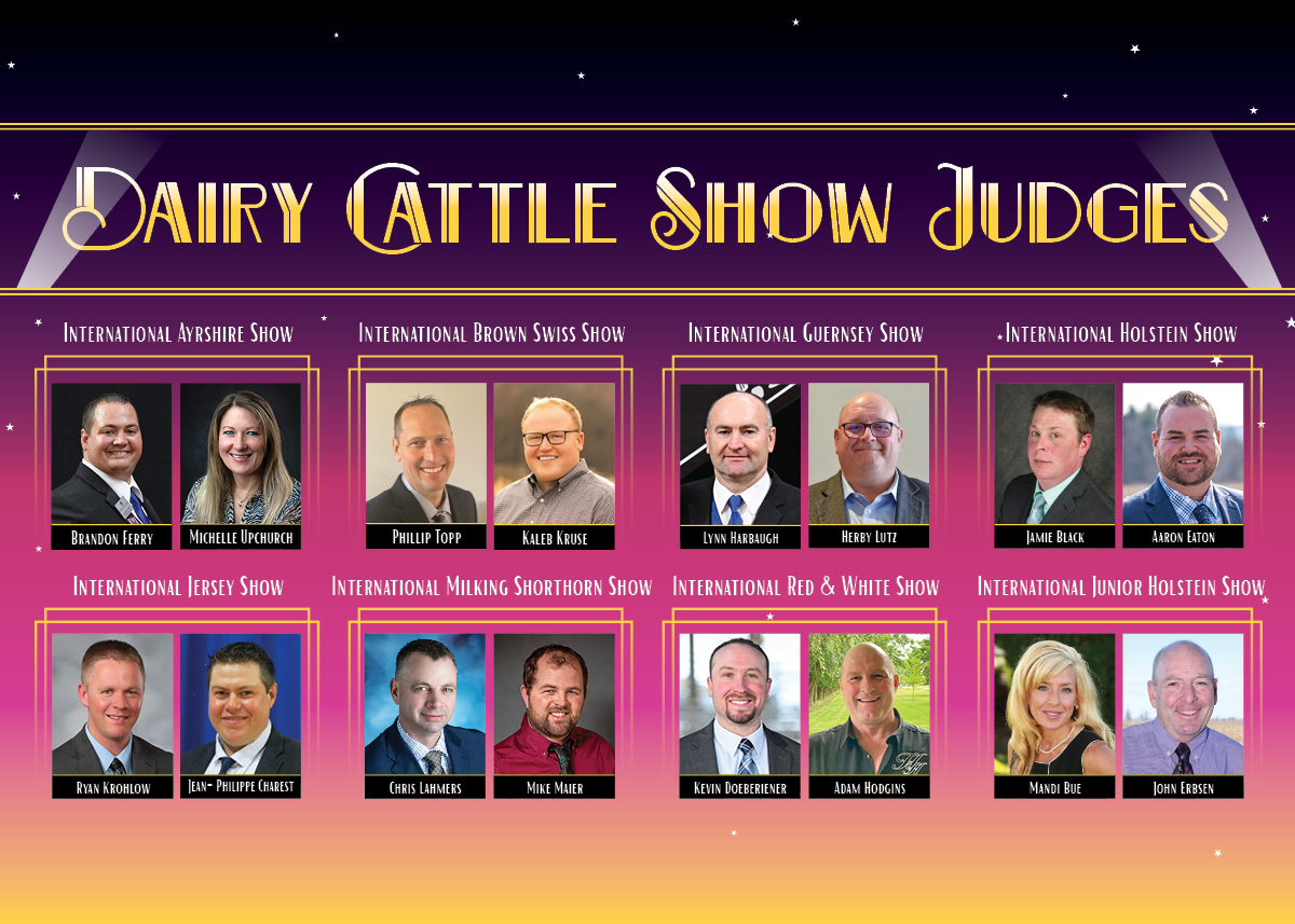 Meet The Official Judges Of World Dairy Expo Dairy Herd