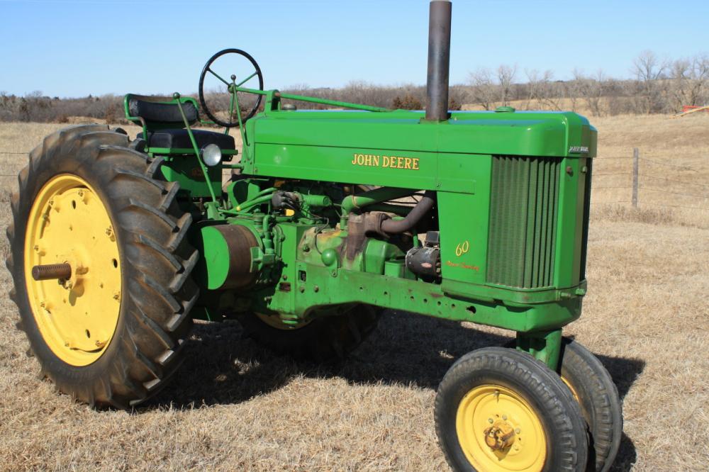 Original John Deere Tractor Sold Over K On Nebraska Auction