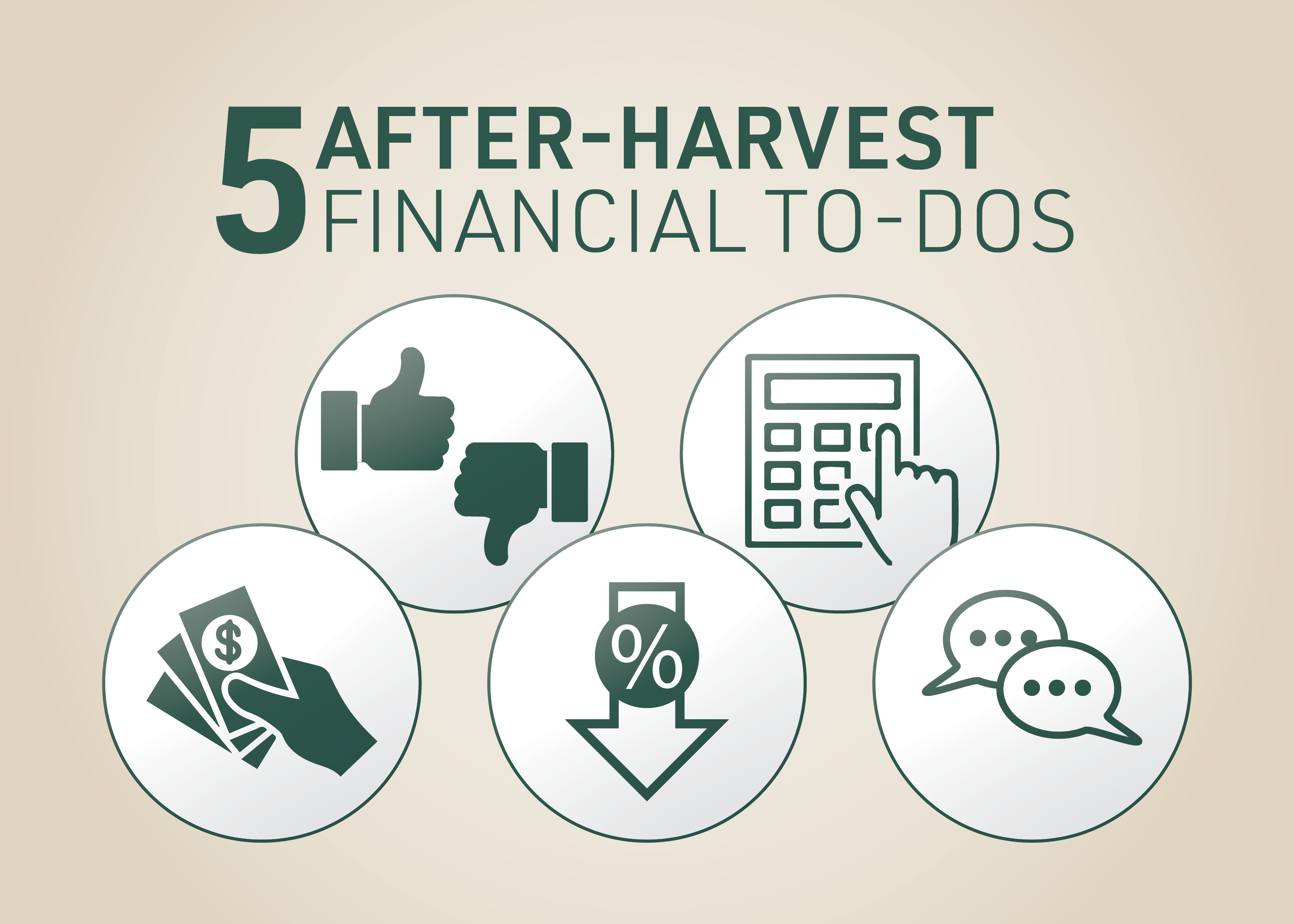 5 After-Harvest Financial To-Dos