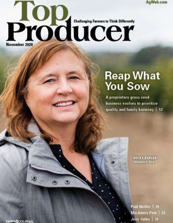 Top Producer magazine cover