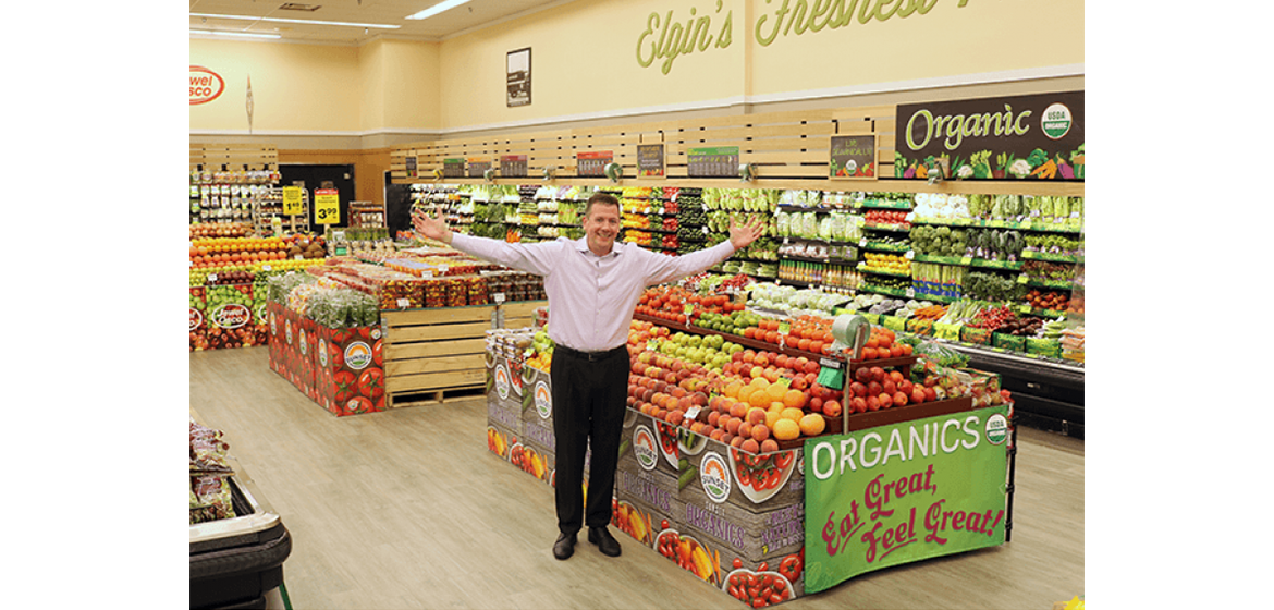  Scott Bennett (pictured) of Jewel-Osco was PMG's 2019 Produce Retailer of the Year. Bennett and Four Seasons Produce senior merchandiser Brian Dey gave tips and solutions for retail produce departments and their suppliers.