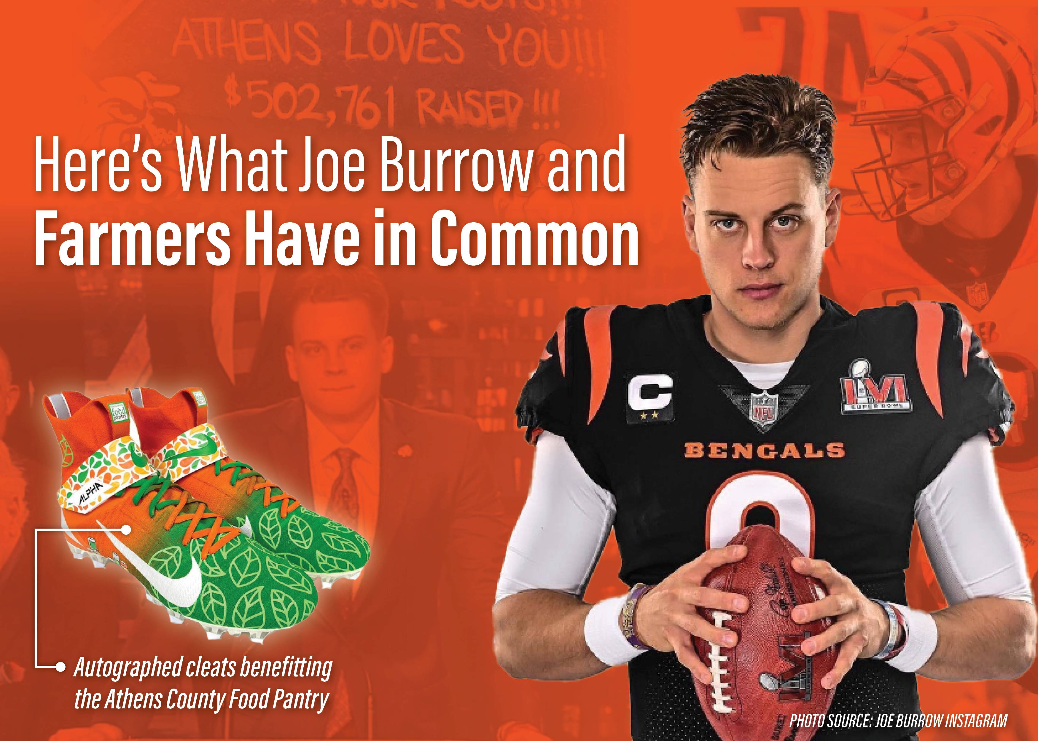 Fighting Food Insecurity with Football: Here's What Joe Burrow and Farmers  Have in Common