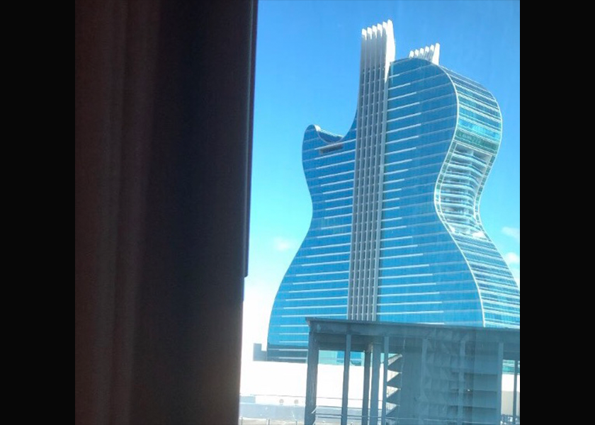  The guitar hotel was the most notable building at the Seminole Hard Rock Hotel & Casino, where GOPEX '22 was held Jan. 31-Feb. 2.