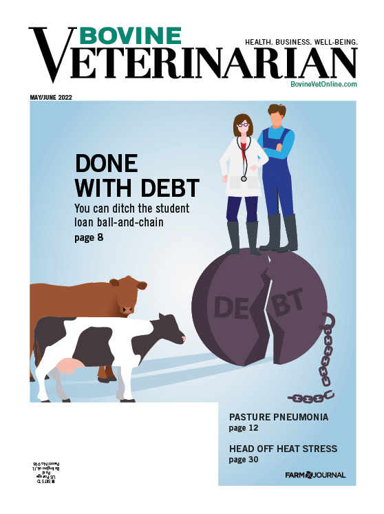 Cover of Bovine Veterinarian May-June 2022 