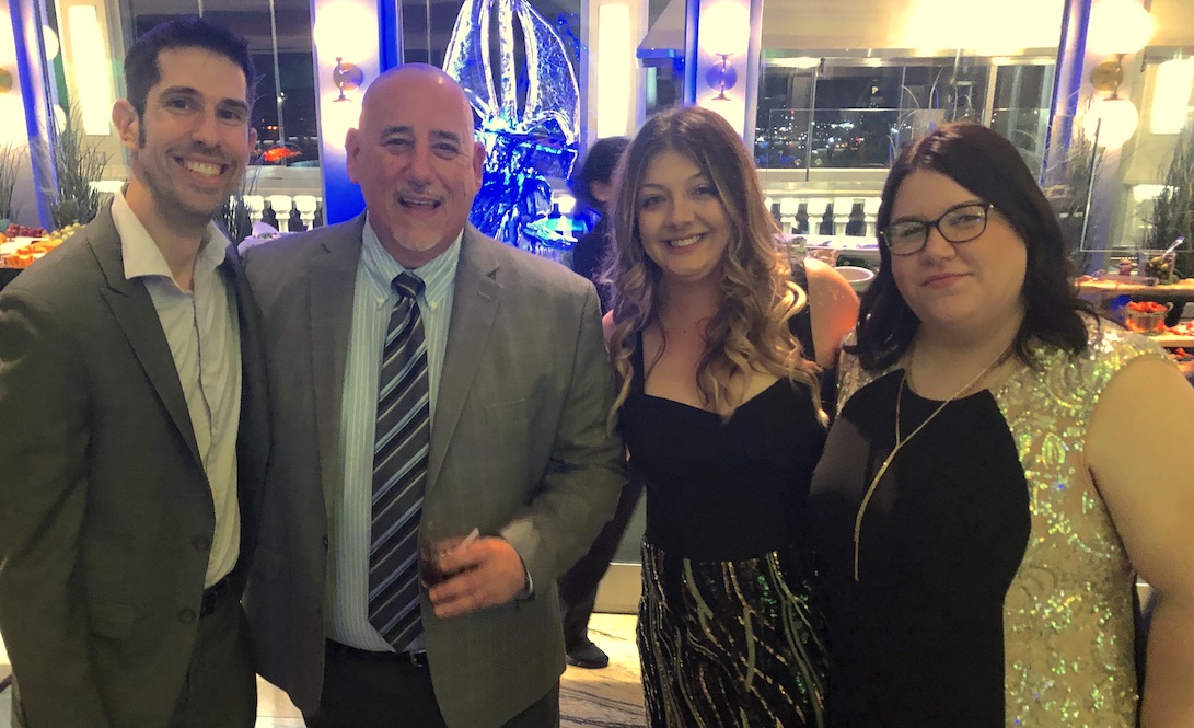  Eastern Produce Council had its annual Casino Night gala April 9 at Westmount Country Club in Woodland Park, N.J. Partygoers included (from left) Gary Roselli of Allegiance Retail Services, Victor Savanello of SpartanNash, Alexa Conciatori and Danielle Proscia. 