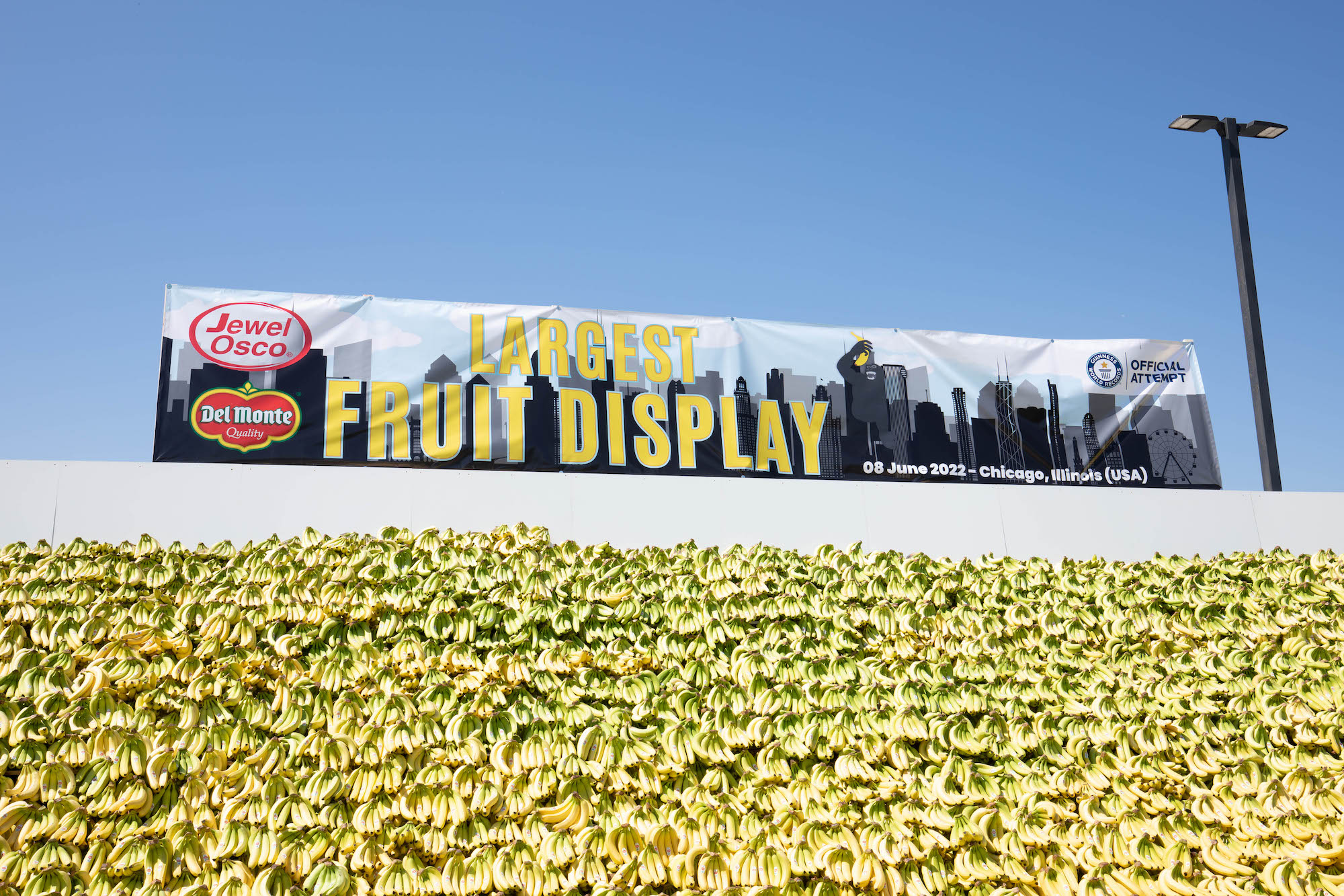   Together, a fresh produce supplier and retailer broke a world record: World’s Largest Fruit Display.