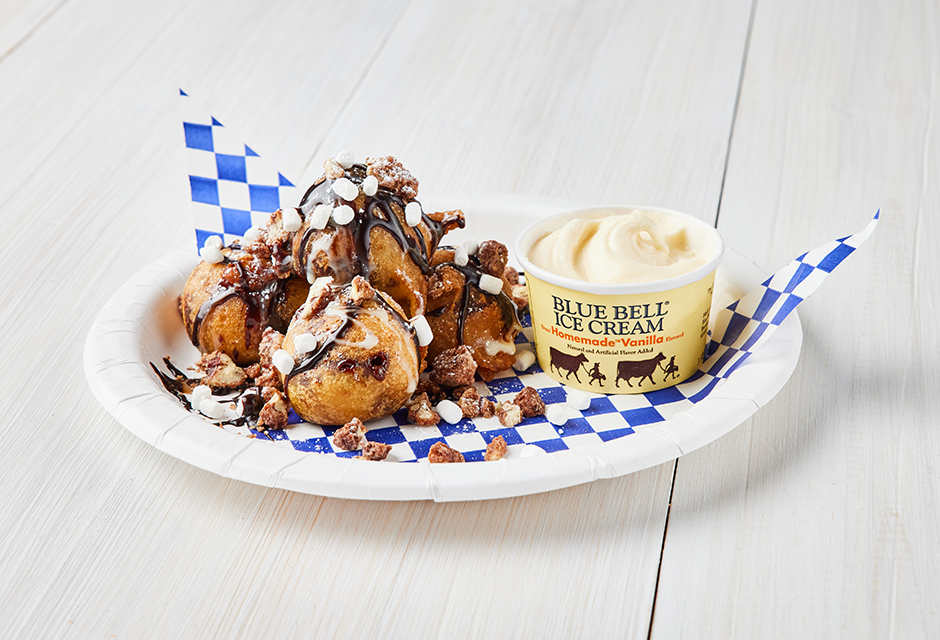  DEEP FRIED ROCKY ROAD WITH BLUE BELL ICE CREAM®
by Cody & Lauren Hays