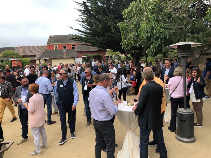  The opening reception for the IFPA Foodservice Conference was held at the Barns in Monterey on July 28.