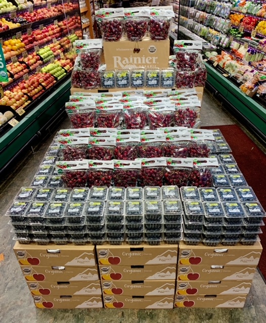  It's important shoppers see cherries during their short window of peak availability.