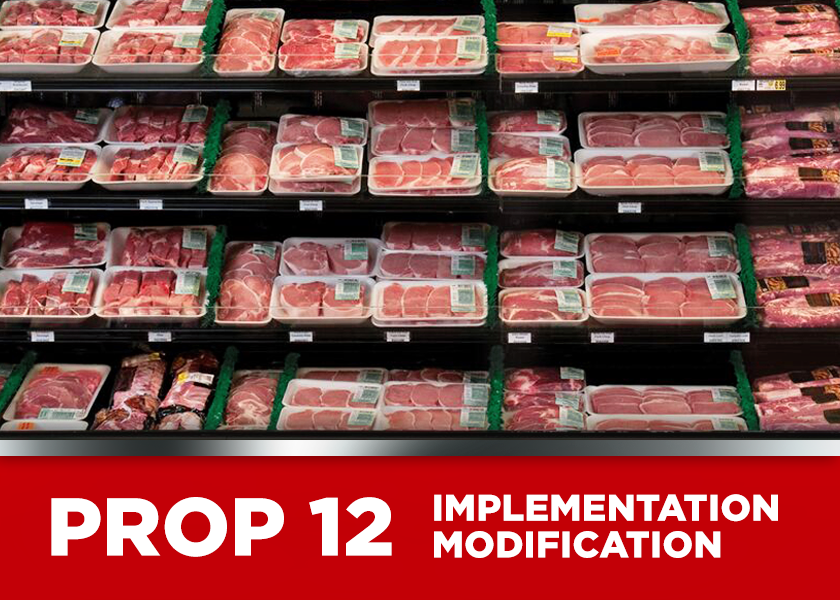 The Real Facts About Prop 12 Implementation Modification Pork Business