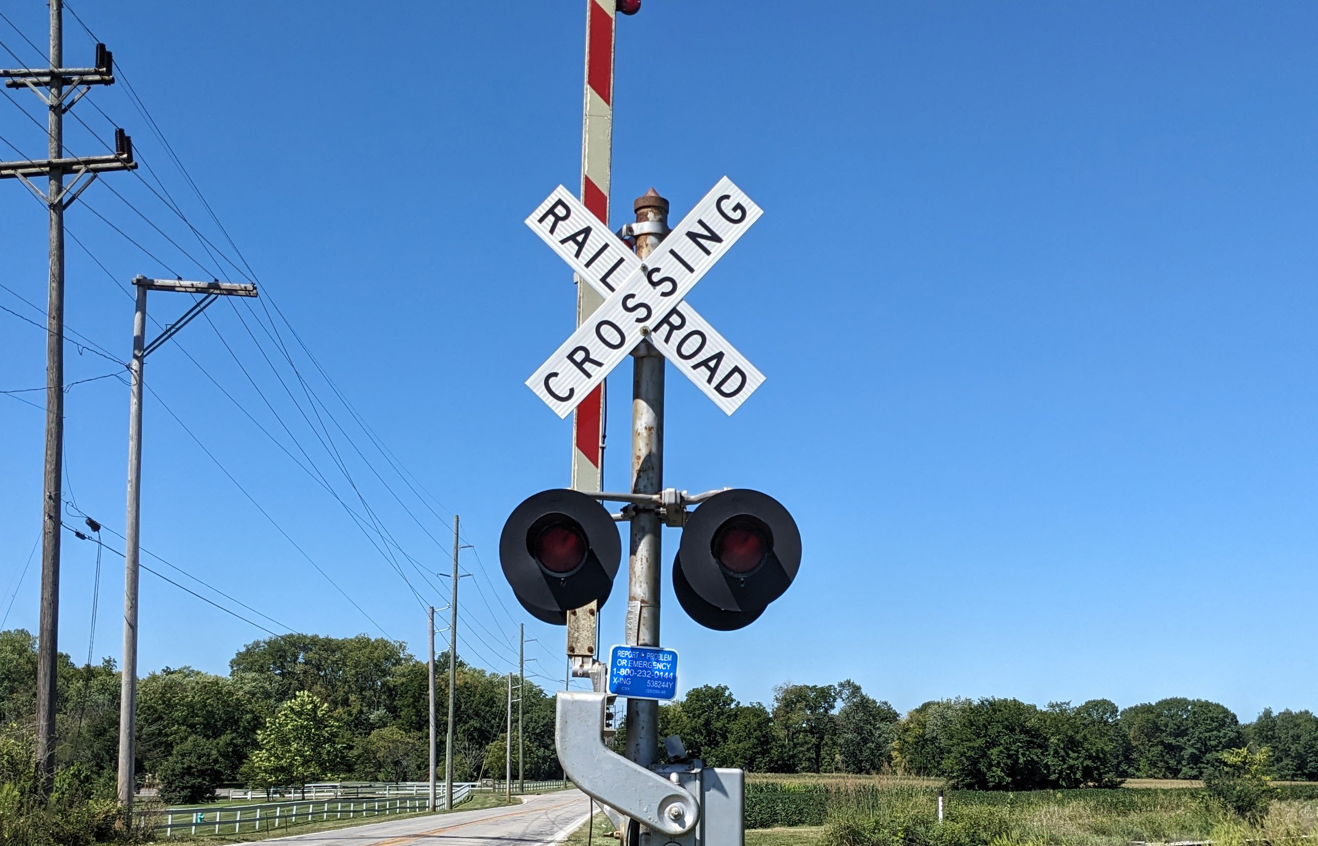 Railroad crossing safety tips