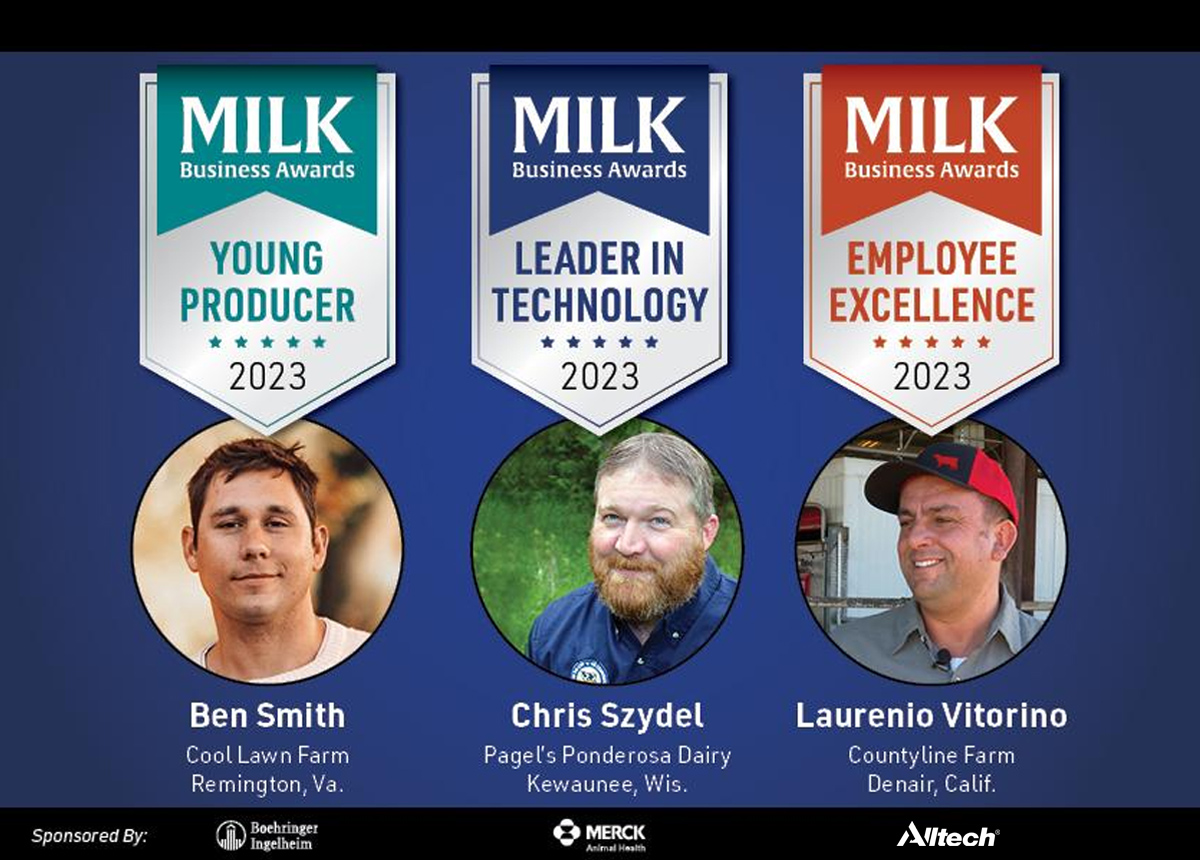 Dairy Industry Leaders to be Recognized for Excellence at 2023 MILK