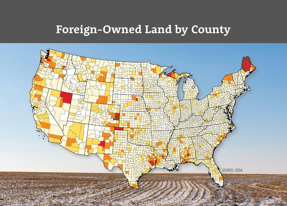 Which Foreign Country Owns The Most Farmland In The U S Hint It s 