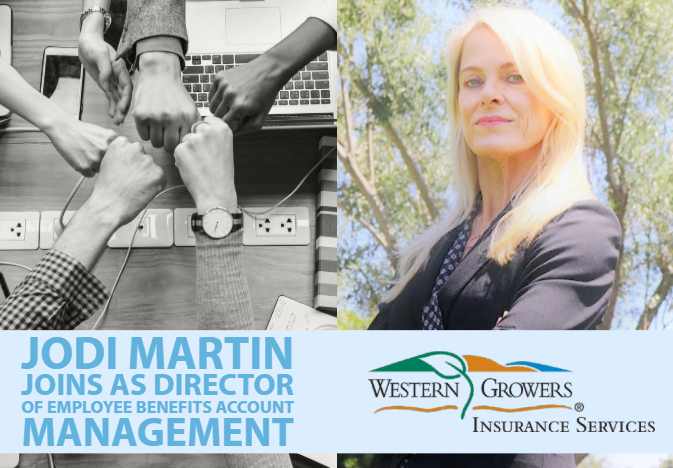 Jodi Martin joins Western Growers Insurance Services | The Packer