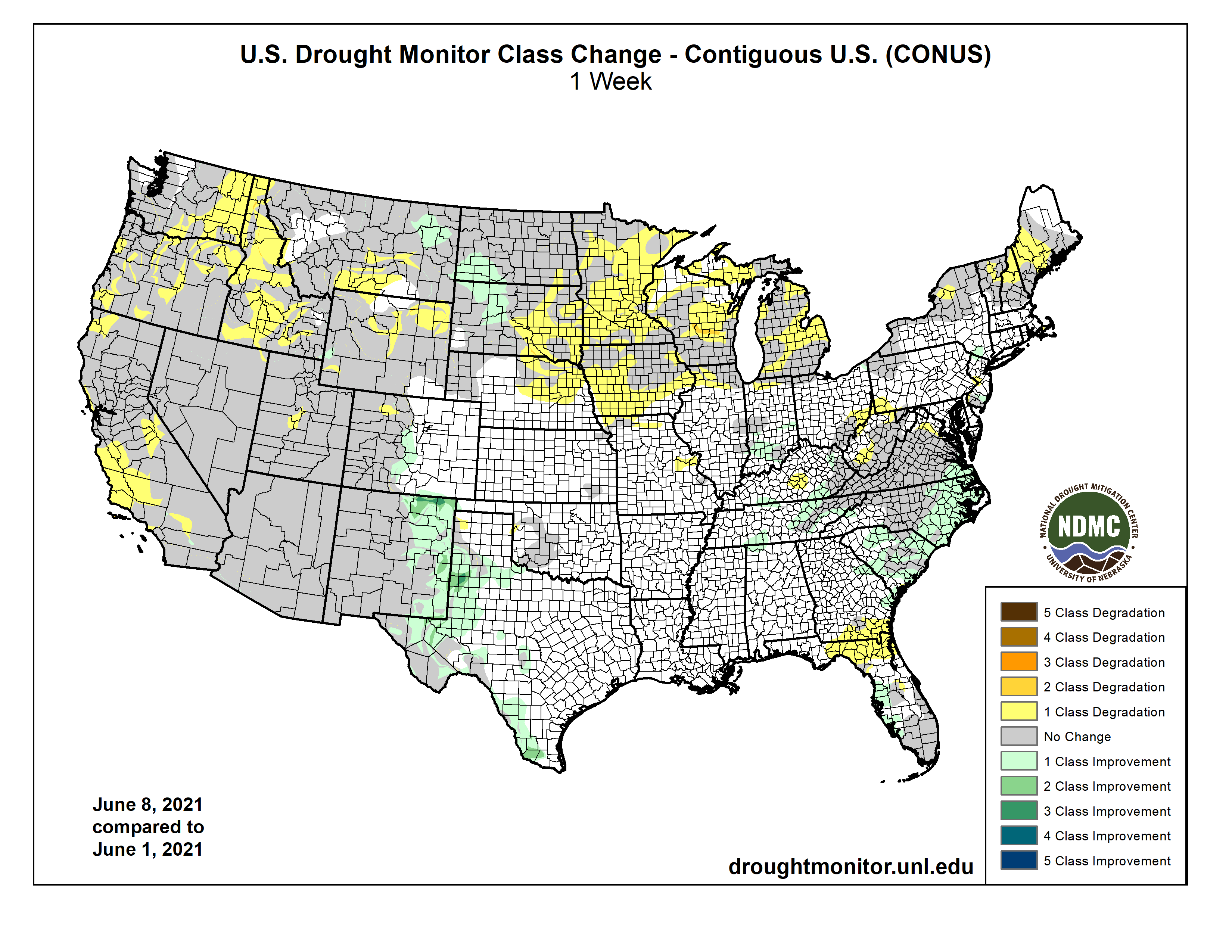 Drought Change Monitor