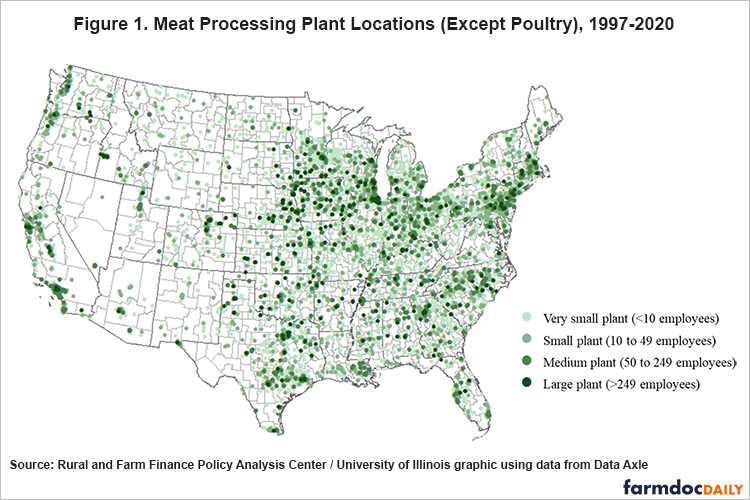 Meat Processing Plant Locations