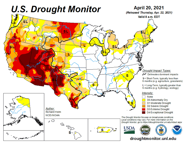 12 week drought monitor