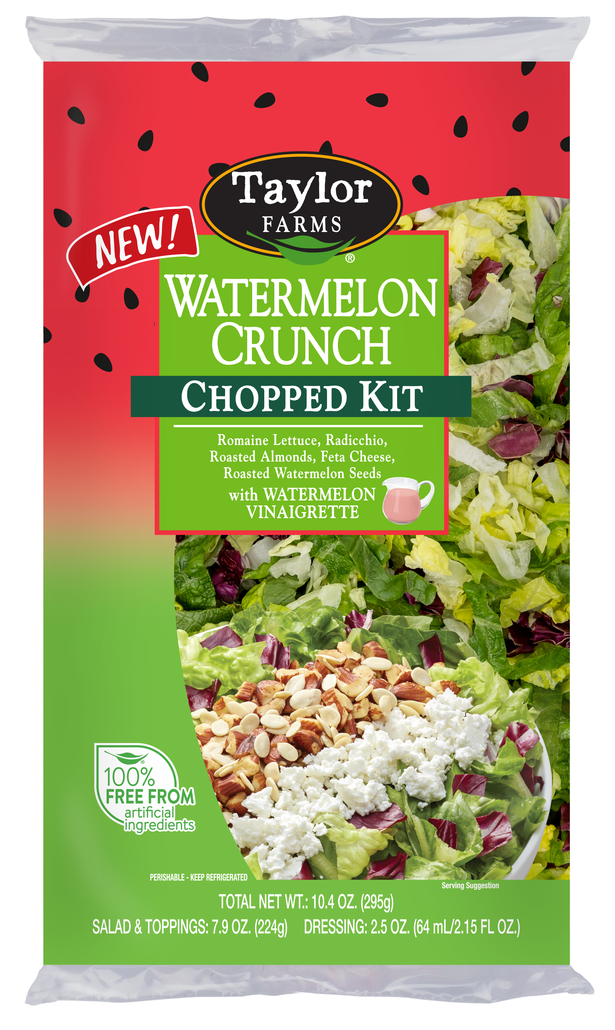 Taylor Farms Watermelon Crunch chopped salad kit