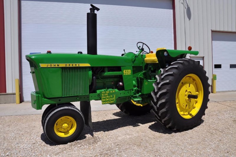 John Deere 4320 with 3050 Hours on Nebraska Farm Auction | AgWeb