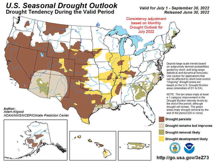 seasonal drought outlook