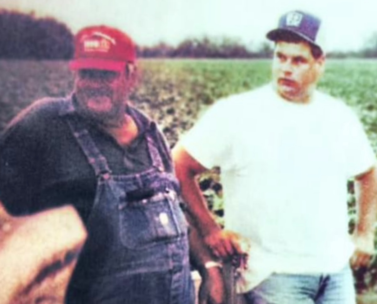 FARMING FATHER AND SON, CHARLES AND MATT MILES
