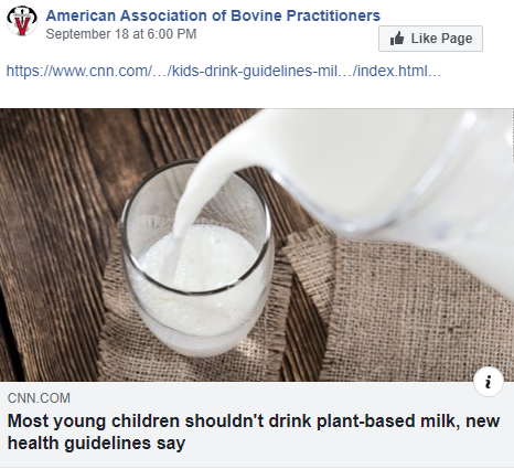 Plant-based milk: Most young children shouldn't drink it, new health  guidelines say