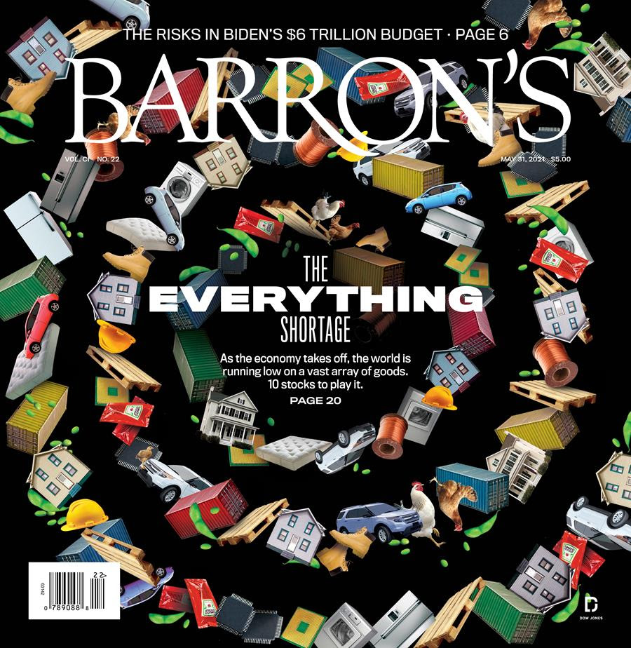 Barron's cover page