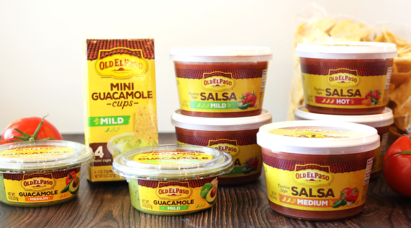 The product line of fresh guacamoles and salsas for Old El Paso brand.