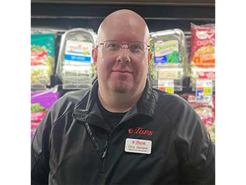 headshot of supermarket produce manager