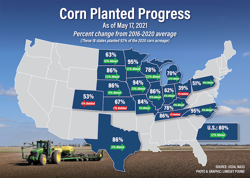 Crop Progress Shows Iowa, Minnesota Farmers Nearly Finished Planting