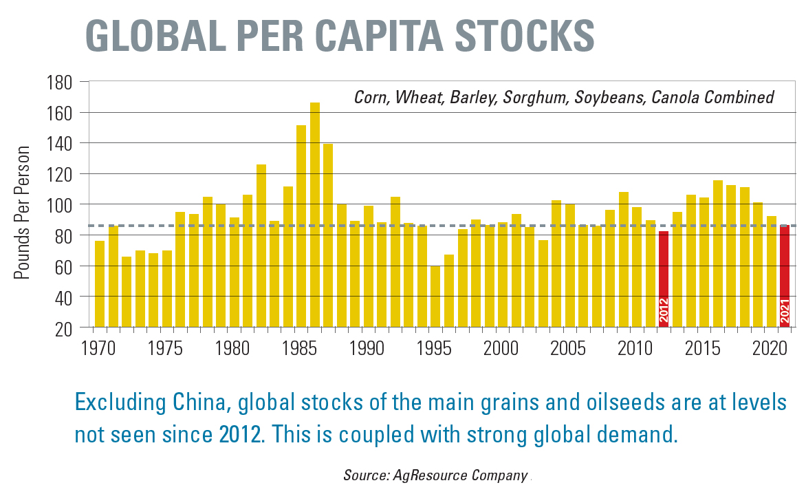 Global Per Capita Stocks