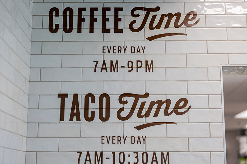 tacos and coffee