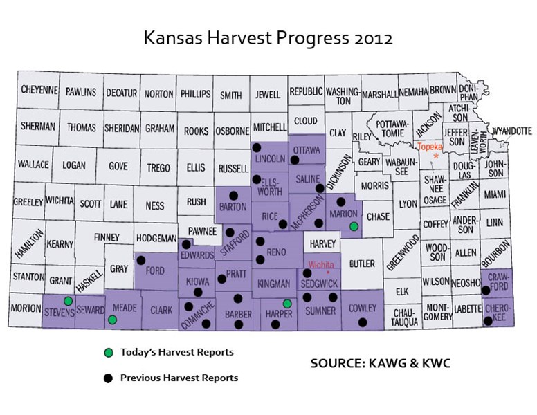Day 6 Kansas Wheat Harvest Report AgWeb
