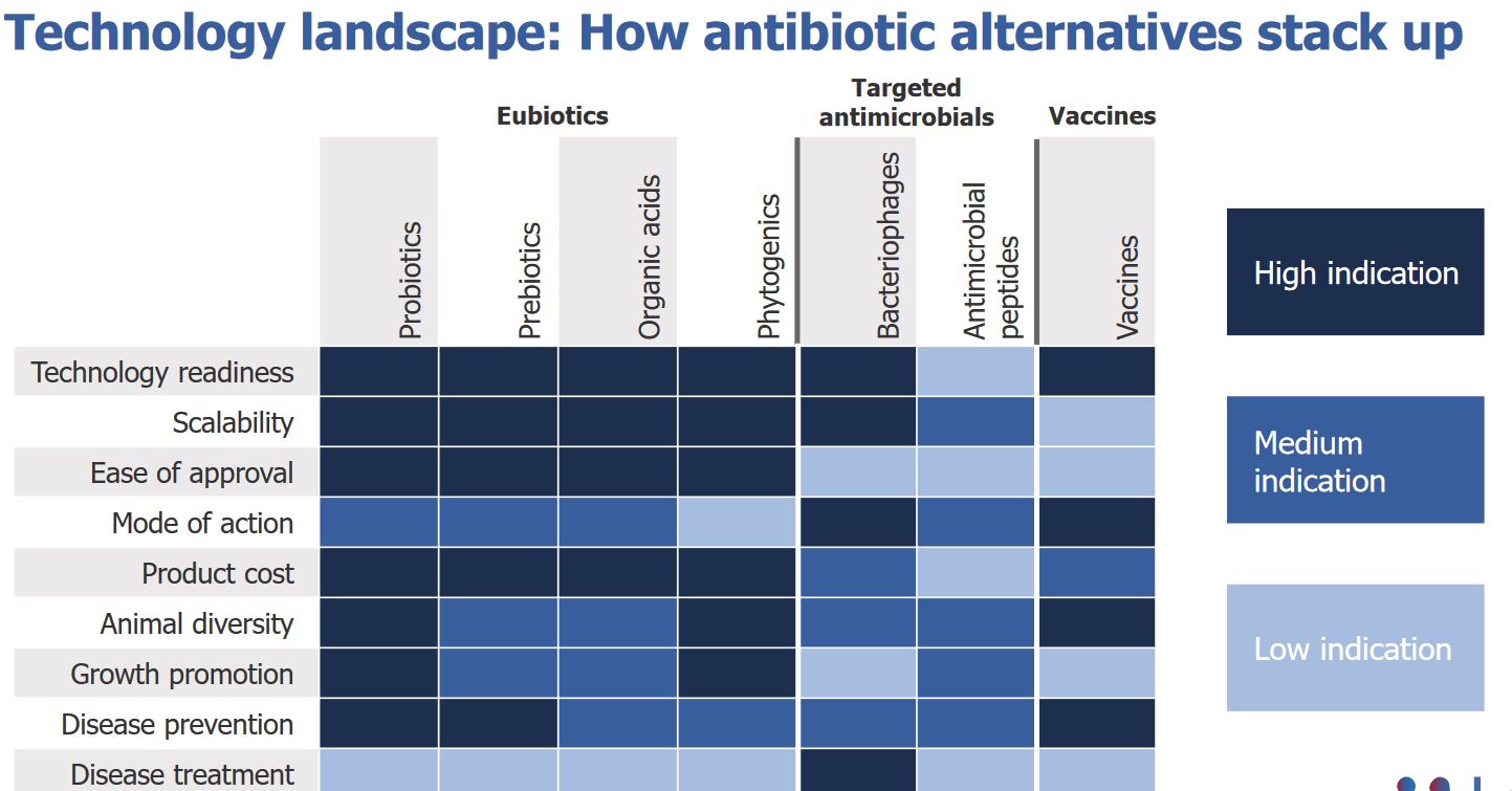 How antibiotic alternatives stack up