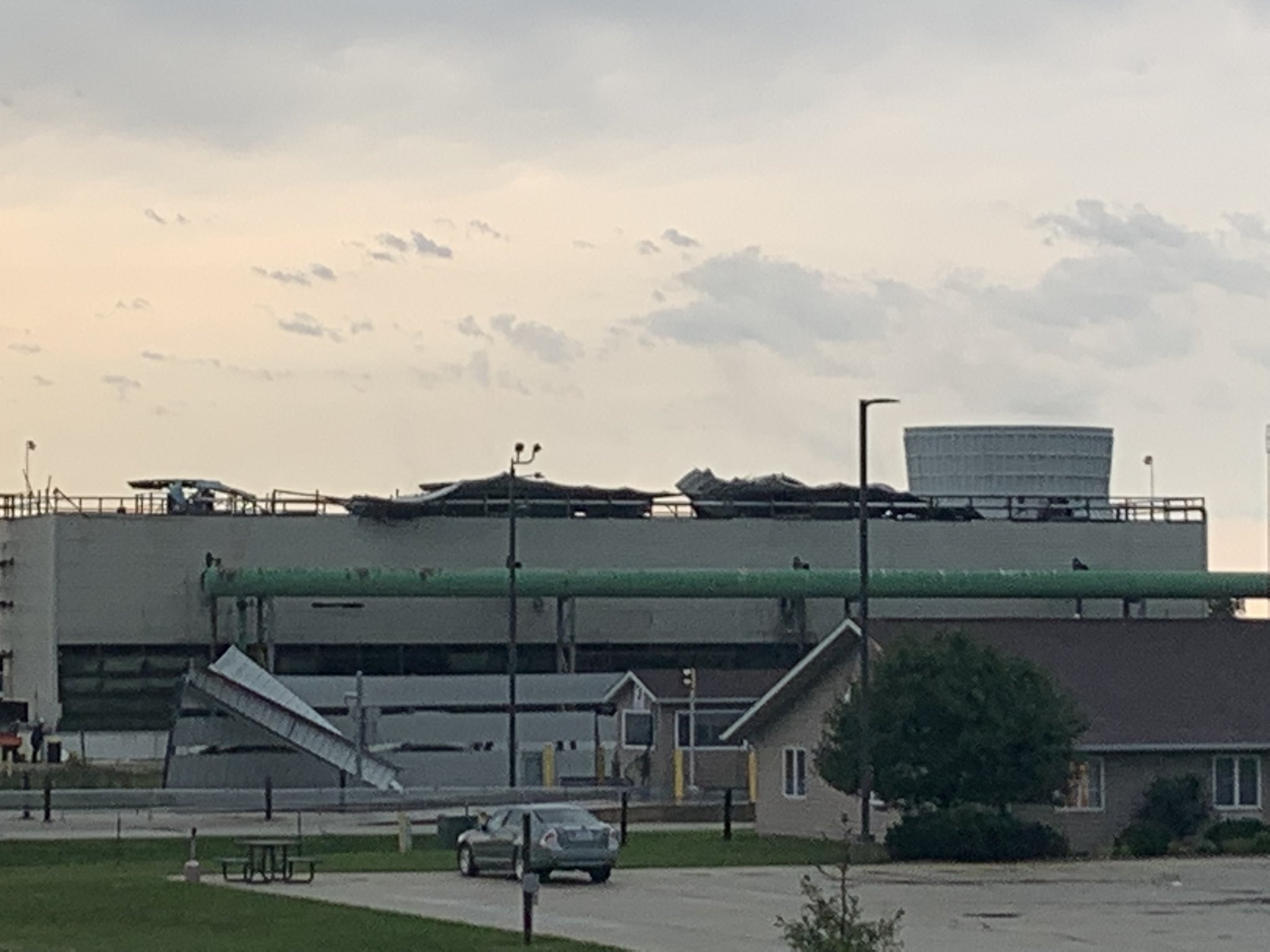 High-Powered Winds Damage Corn and Soybean Fields in Portions of