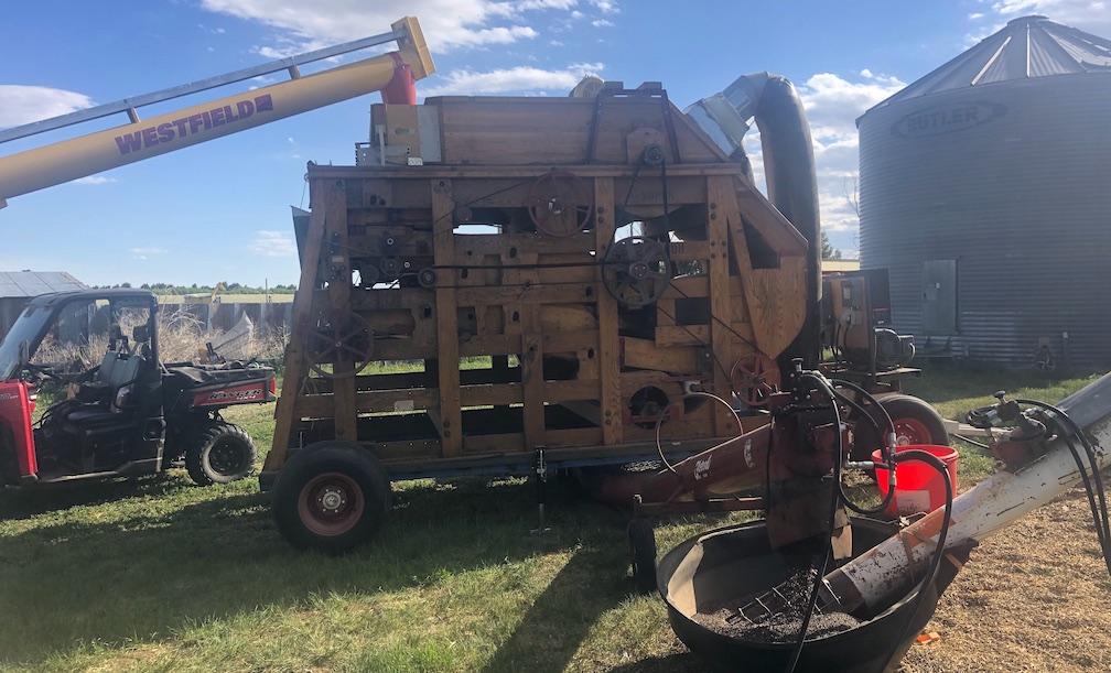 Roy Pfaltzgraff’s farm equipment in northeast Colorado 