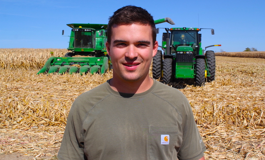 Spencer Hilbert, Iowa Farmer