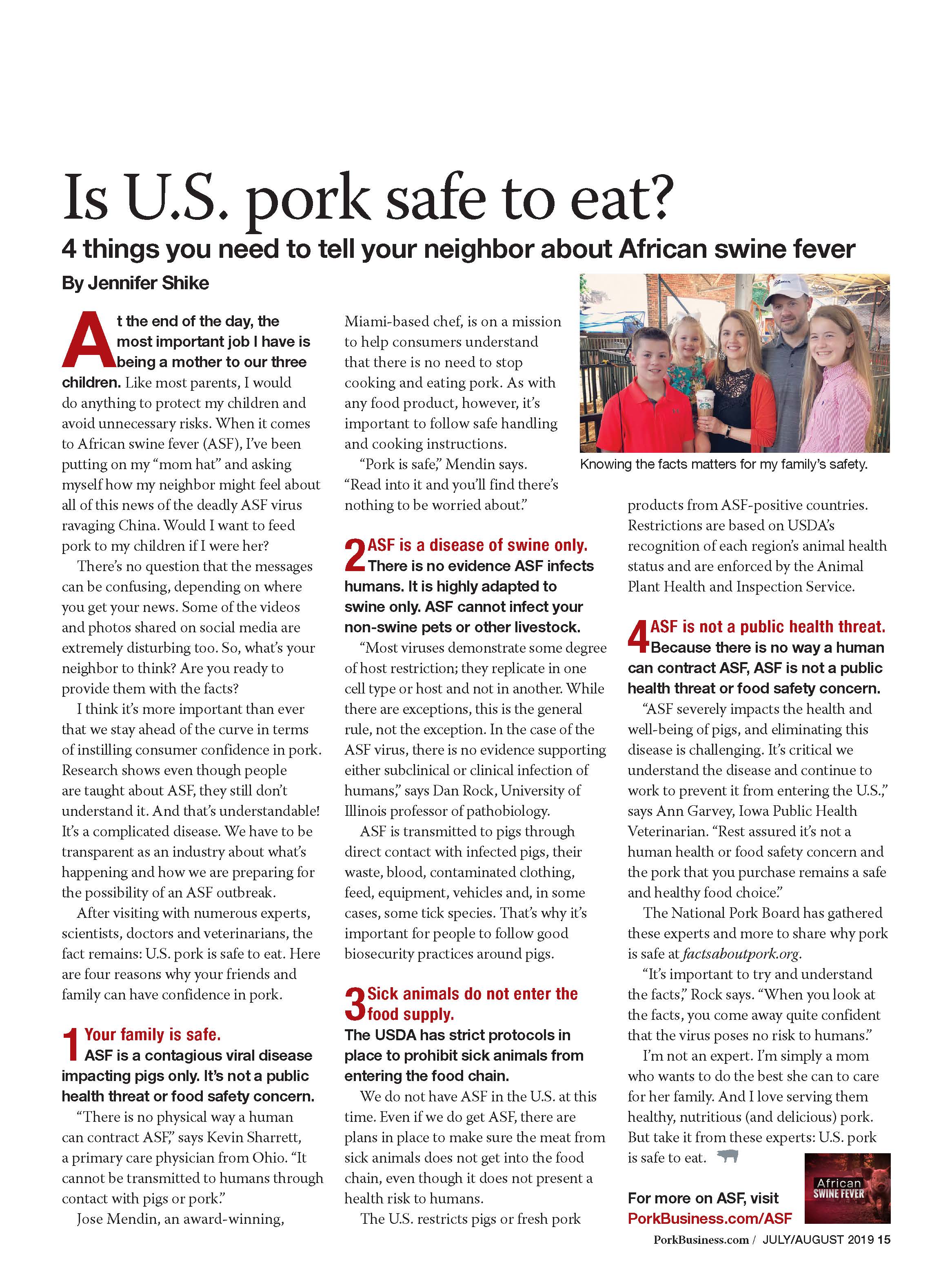 Is US Pork Safe to Eat