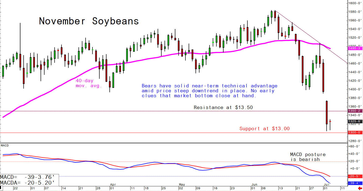 July 6 Soybeans