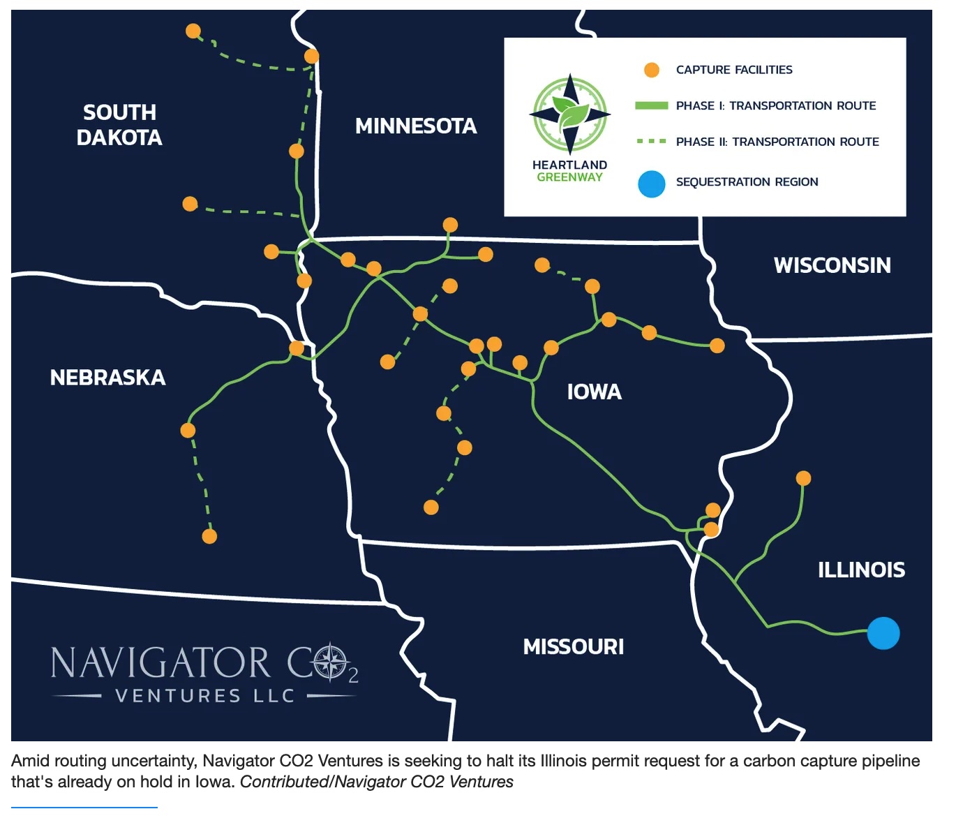 Navigator map