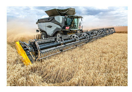 Twin-Axial-Rotor-Combine-Harvester