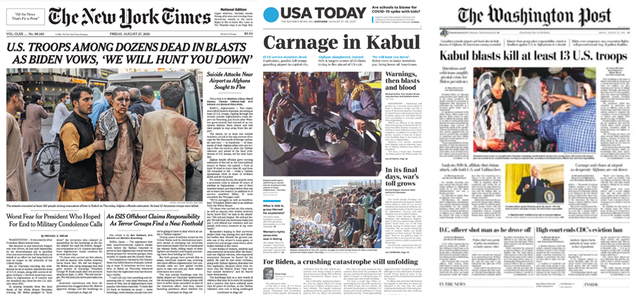 Front pages