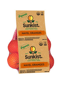 Sunkist Growers has debuted new organic packaging to support the increased demand for organic citrus at retail.