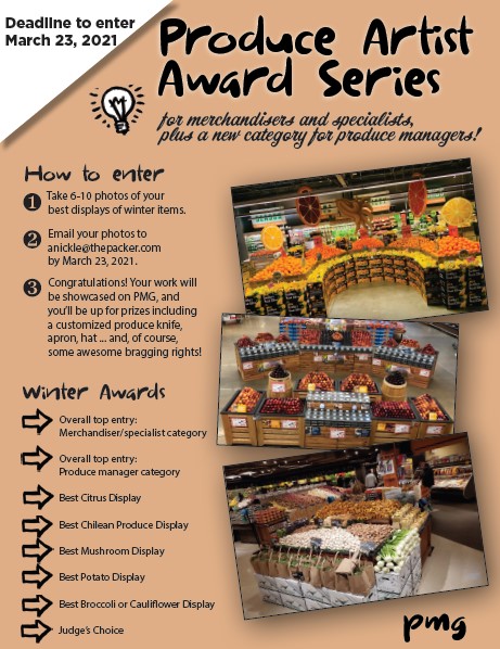 Produce Artist Award Series Flyer