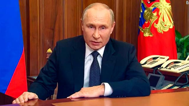 Putin addresses nation