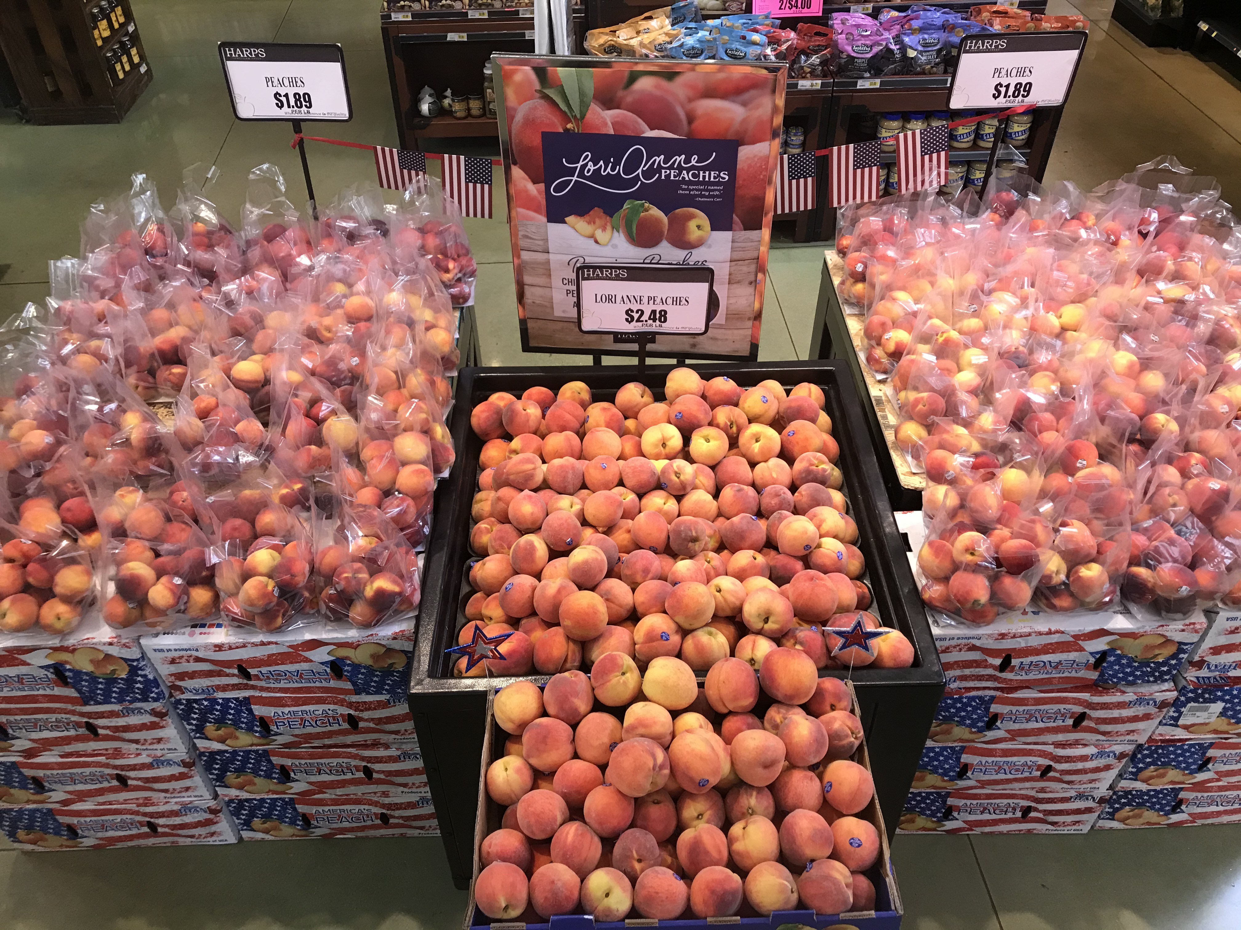 Peach display