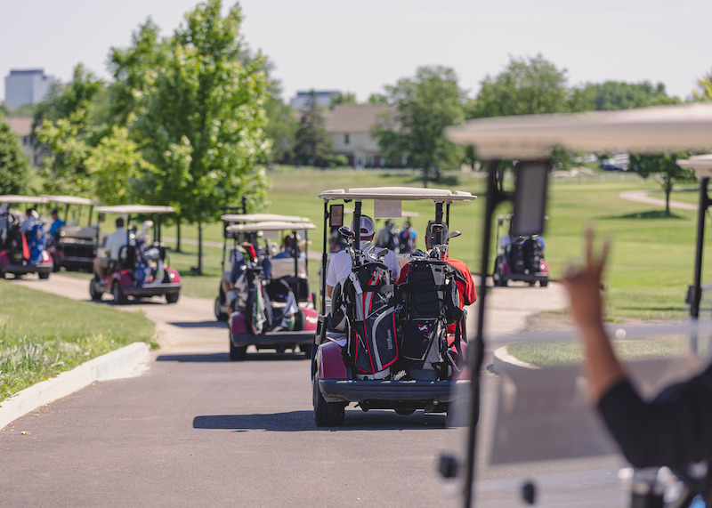retail conference golf carts