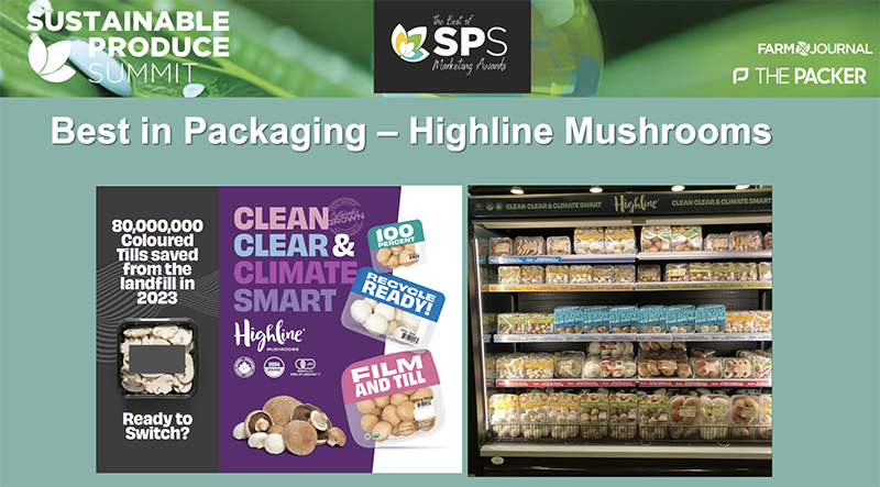 Highline Mushrooms SPS award winner