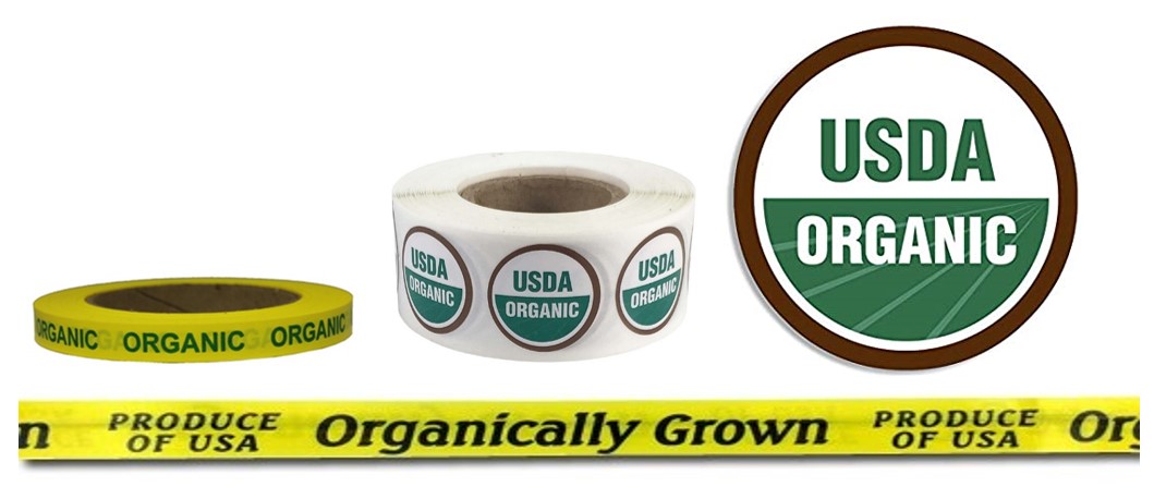 Organic labels