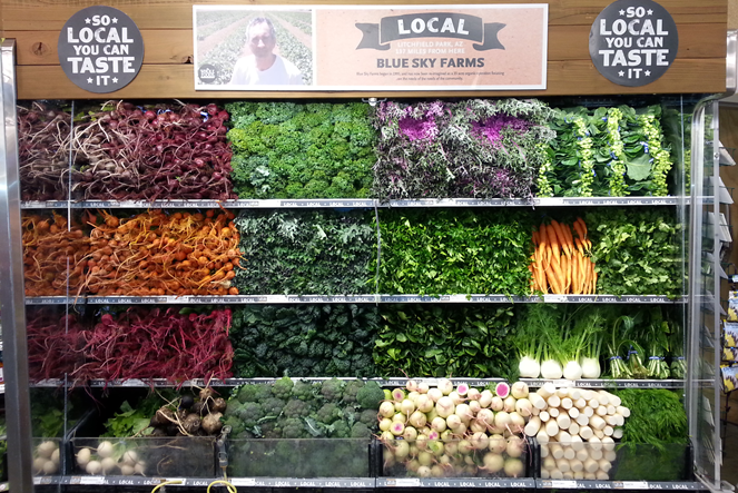 Local assortment example at Whole Foods in Tucson, Ariz.